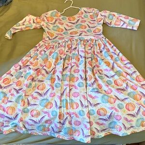 Mila & Rose Pumpkin Pattern Dress